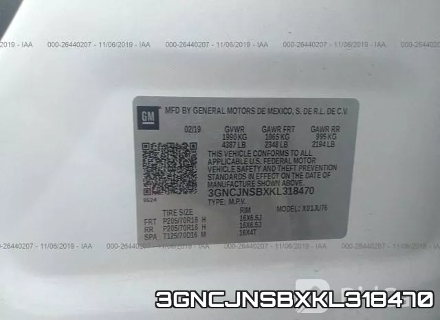 3GNCJNSBXKL318470 фото 9