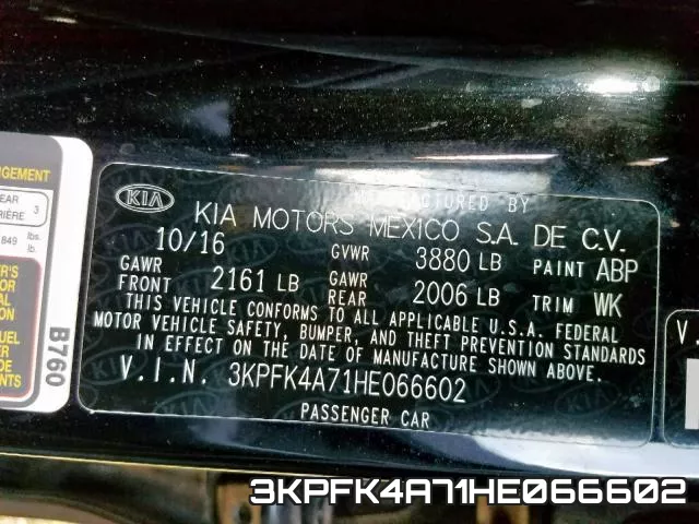 3KPFK4A71HE066602 фото 2