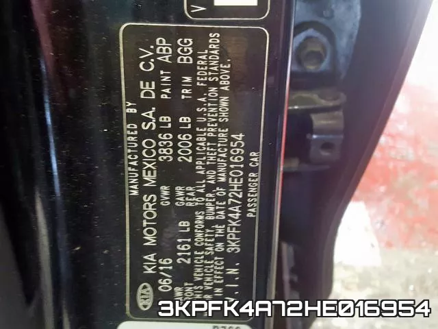 3KPFK4A72HE016954 фото 2