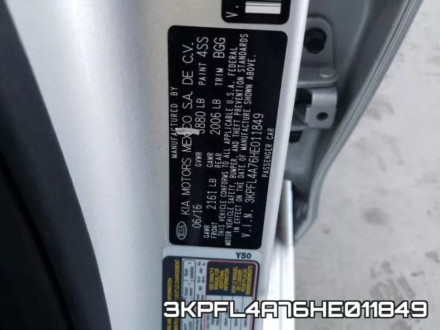 3KPFL4A76HE011849 фото 2