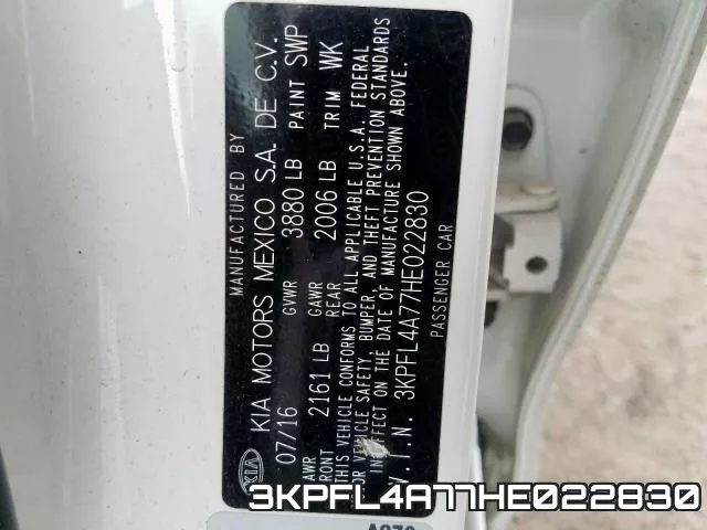 3KPFL4A77HE022830 фото 2