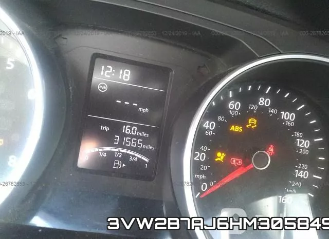 3VW2B7AJ6HM305849 фото 7