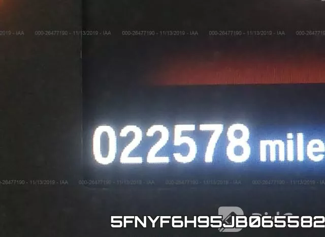 5FNYF6H95JB065582 фото 7