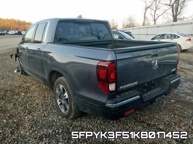 5FPYK3F51KB017452 фото 4
