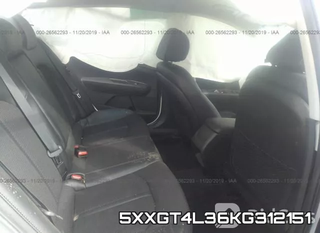 5XXGT4L36KG312151 фото 8