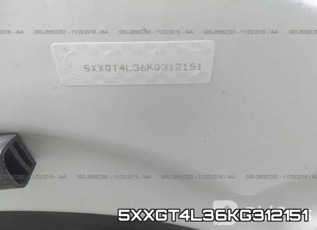 5XXGT4L36KG312151 фото 9