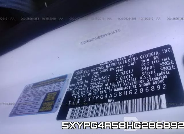 5XYPG4A58HG286892 фото 6