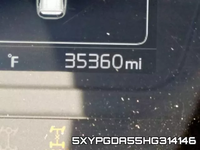 5XYPGDA55HG314146 фото 9