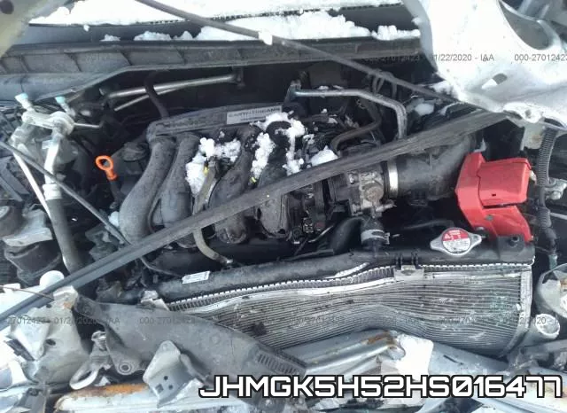 JHMGK5H52HS016477 фото 2