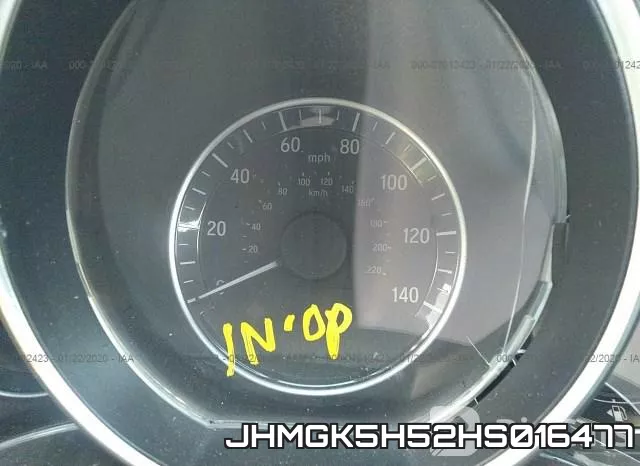 JHMGK5H52HS016477 фото 7