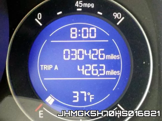 JHMGK5H70HS016821 фото 9