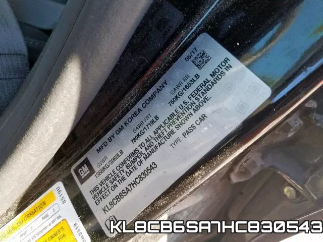 KL8CB6SA7HC830543 фото 2