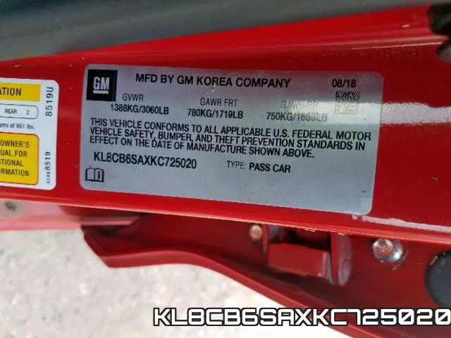 KL8CB6SAXKC725020 фото 2