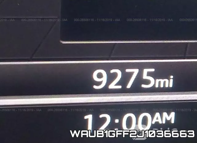 WAUB1GFF2J1036663 фото 5