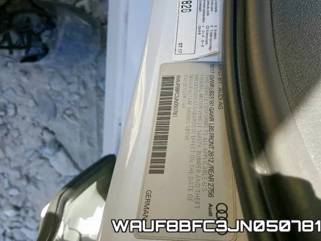 WAUF8BFC3JN050781 фото 2