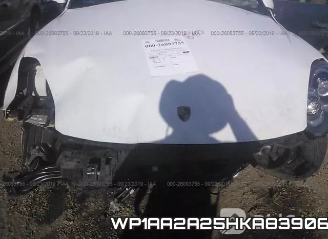 WP1AA2A25HKA83906 фото 2