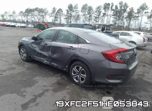19XFC2F51HE053843 фото 4