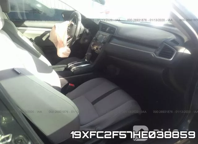 19XFC2F57HE038859 фото 5