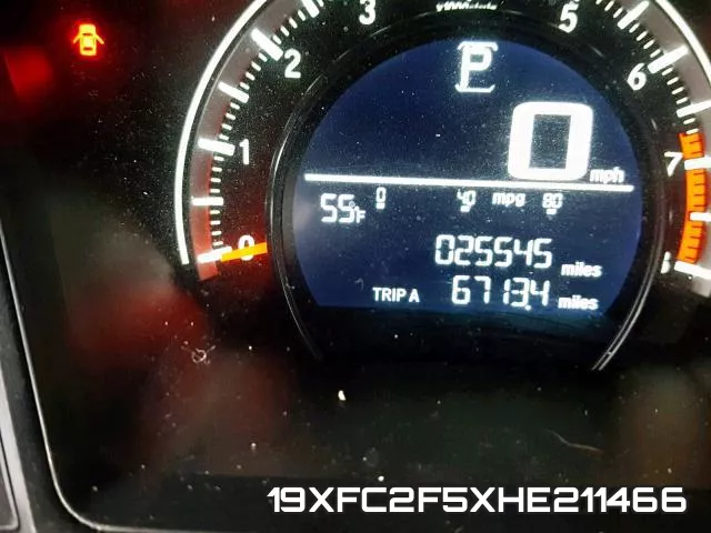19XFC2F5XHE211466 фото 7