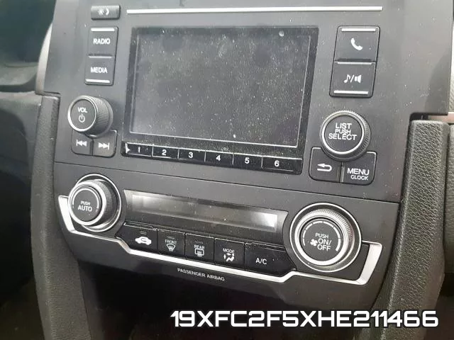 19XFC2F5XHE211466 фото 8
