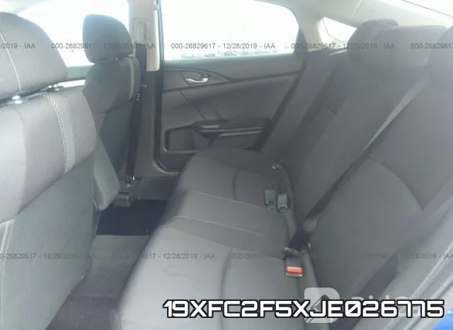 19XFC2F5XJE026775 фото 8