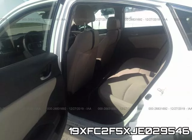 19XFC2F5XJE029546 фото 8