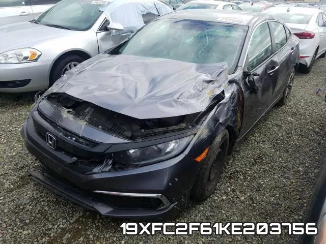 19XFC2F61KE203756 фото 3