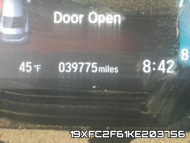 19XFC2F61KE203756 фото 9