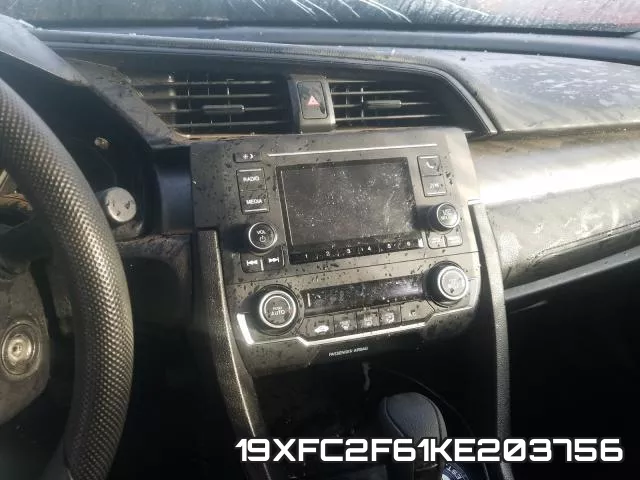 19XFC2F61KE203756 фото 10