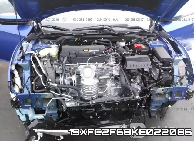 19XFC2F68KE022086 фото 2