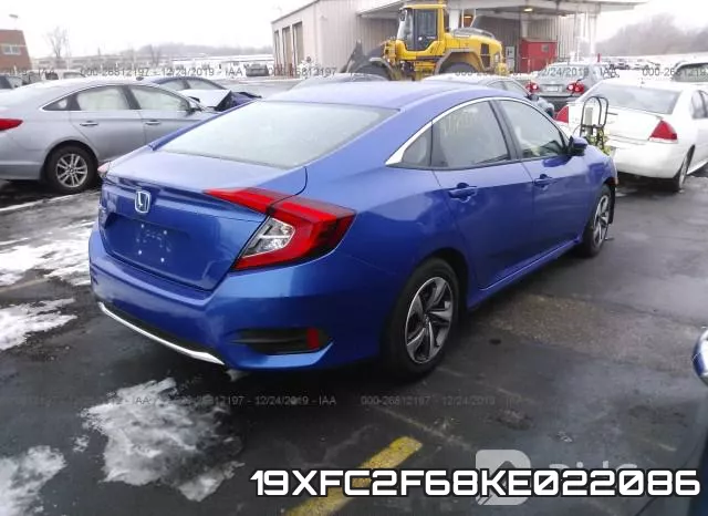 19XFC2F68KE022086 фото 5