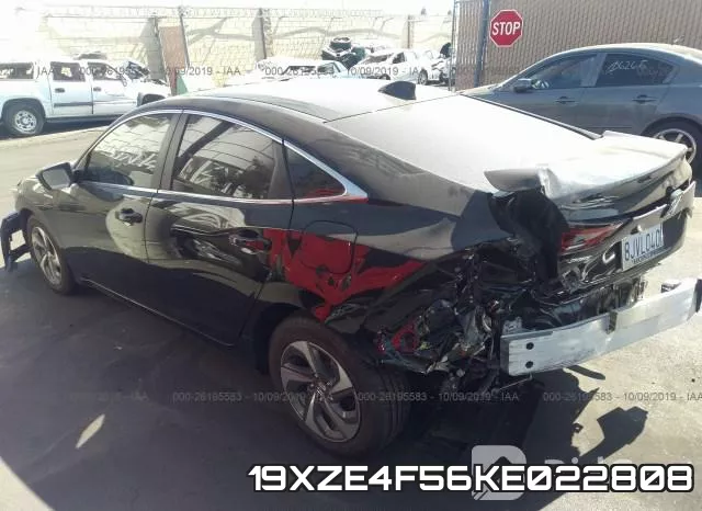 19XZE4F56KE022808 фото 3
