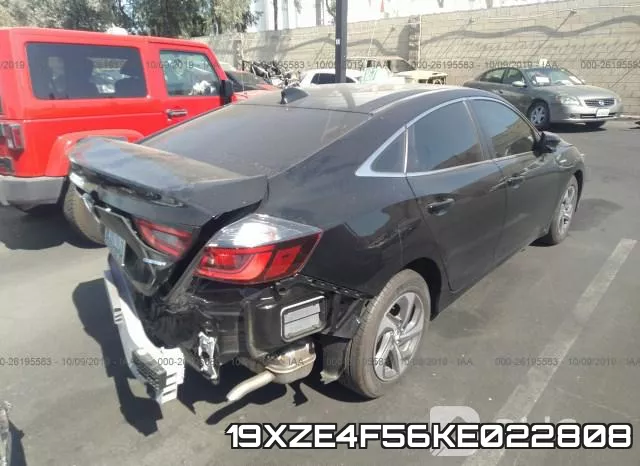 19XZE4F56KE022808 фото 4