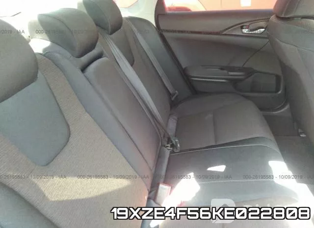 19XZE4F56KE022808 фото 8