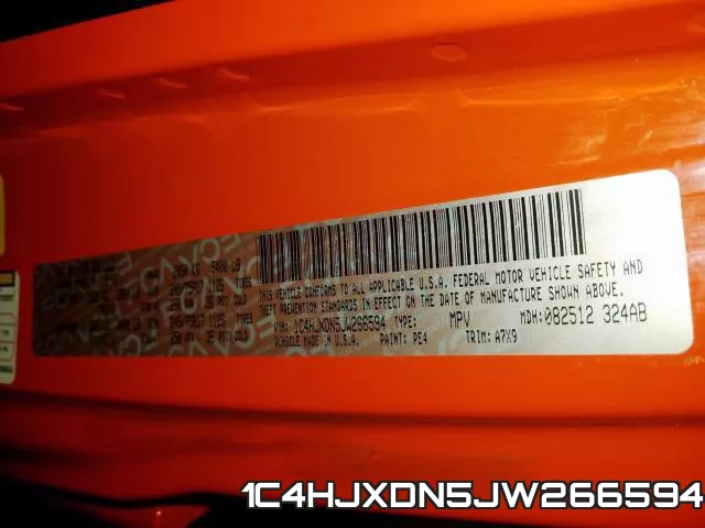 1C4HJXDN5JW266594 фото 2