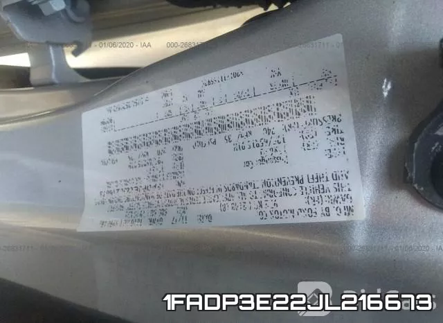 1FADP3E22JL216673 фото 9
