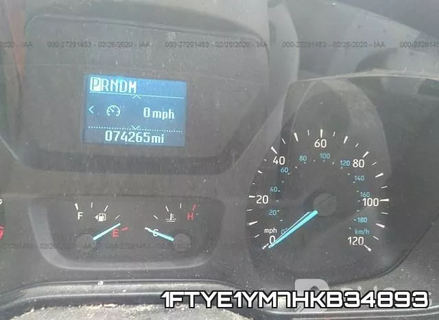 1FTYE1YM7HKB34893 фото 7