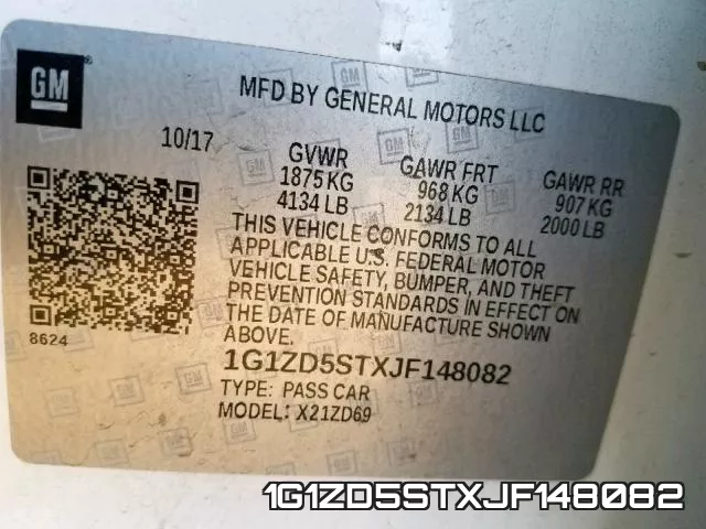 1G1ZD5STXJF148082 фото 2