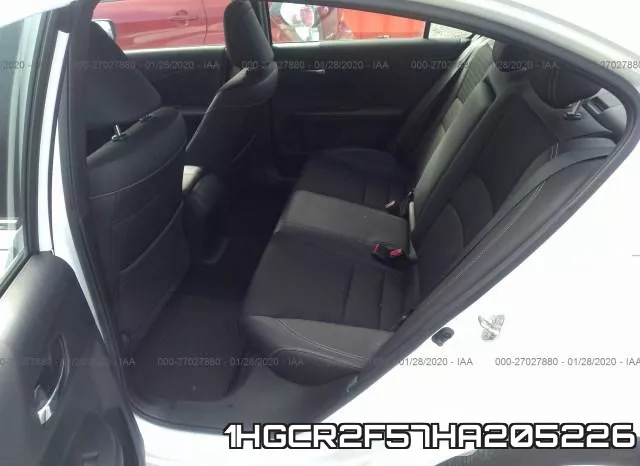 1HGCR2F57HA205226 фото 8