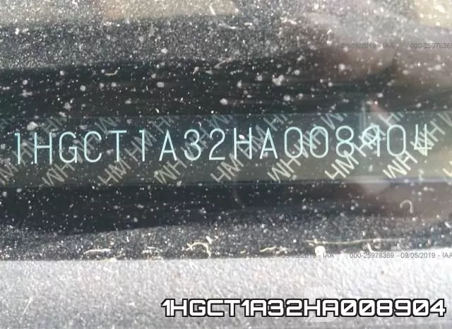 1HGCT1A32HA008904 фото 9