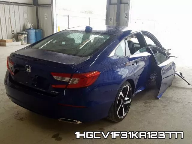 1HGCV1F31KA123777 фото 4