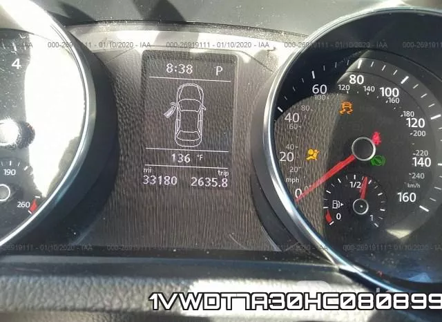 1VWDT7A30HC080899 фото 7