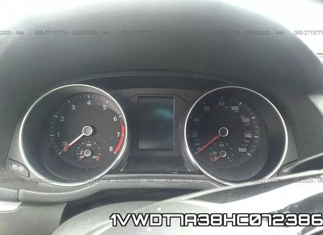 1VWDT7A38HC072386 фото 7