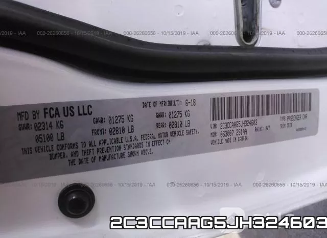 2C3CCAAG5JH324603 фото 6
