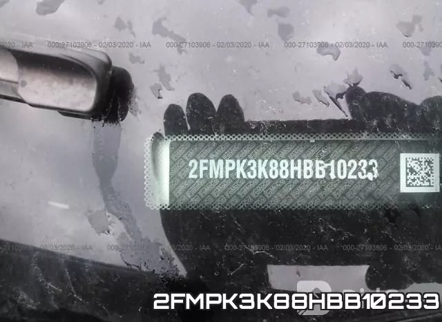 2FMPK3K88HBB10233 фото 6