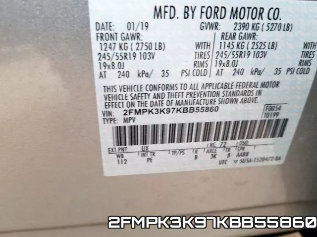 2FMPK3K97KBB55860 фото 2