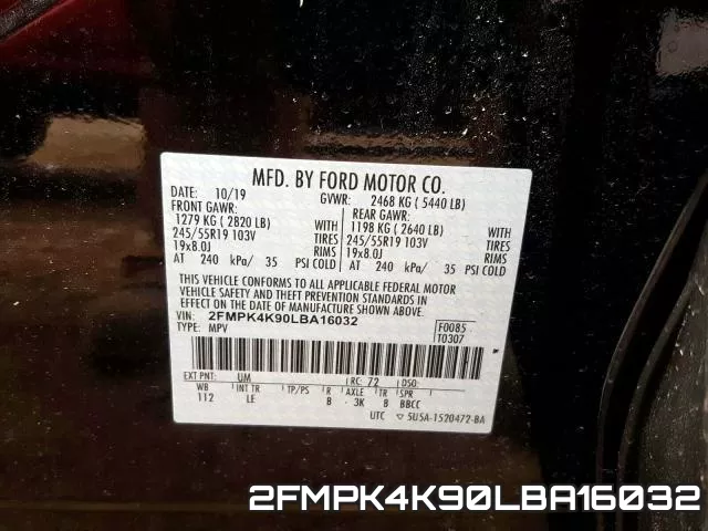 2FMPK4K90LBA16032 фото 2