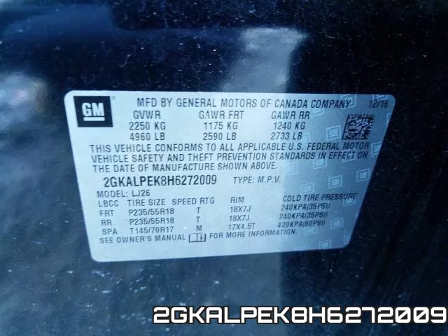 2GKALPEK8H6272009 фото 2