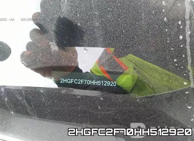 2HGFC2F70HH512920 фото 10