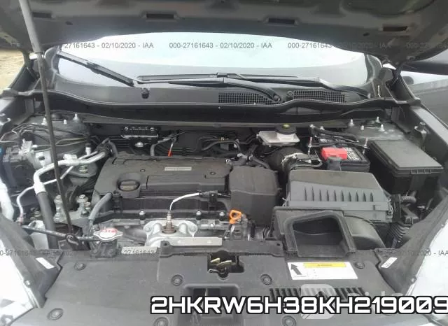 2HKRW6H38KH219009 фото 2